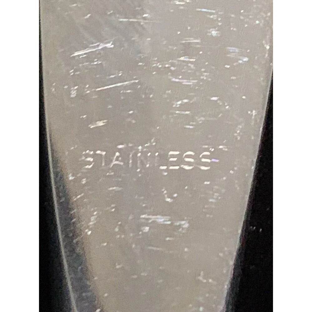 Vintage Gorham Atomic Starburst Stardust Sterling Silver Butter Knife 6.5” MCM